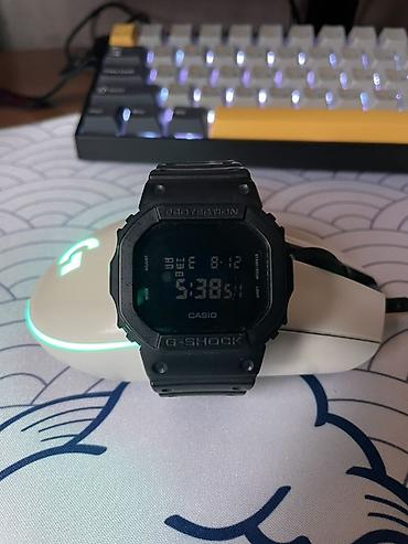 сенсорный: Спортивные часы часы, Casio (G-Shock), Таймер и секундомер, Водонепроницаемые, Унисекс, Б/у — 1