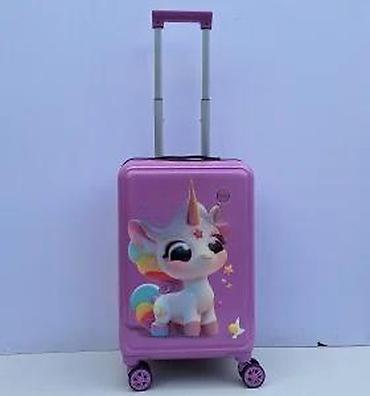 Rančevi, torbe i koferi: Dečji koferi – set 2 komada, motiv jednoroga - Tvrda školjka u — 21