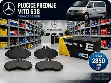 PLOCICE DISK KLESTA MERCEDES VITO 638 4GOD | Disk plocice Mercedes
