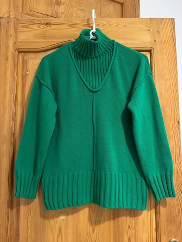 sezam az qadin geyimleri: Женский свитер L (EU 40), цвет - Зеленый