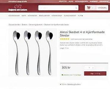 Kašike: HjärtsskedAR – set od 2 kašičice u obliku srca - Pakovanje: 2 komada — 10