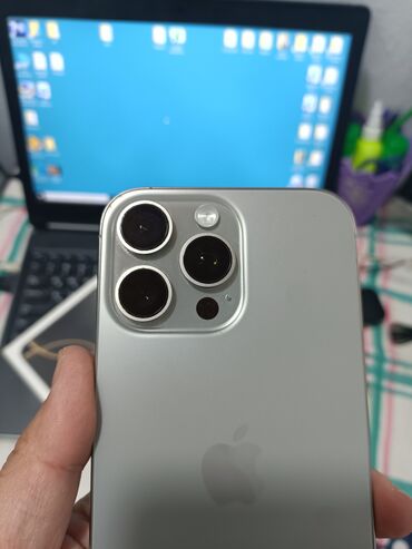 Apple iPhone: IPhone 16 Pro Max, Б/у, 256 ГБ, Natural Titanium, Коробка, 100 % — 3