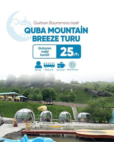 Turizm: Qurban Bayramı münasibətilə Quba Mountain Breeze turu təklif olunur