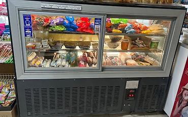 Холодильные витрины: Для напитков, Для молочных продуктов, Для мяса, мясных изделий, Китай, Б/у — 2