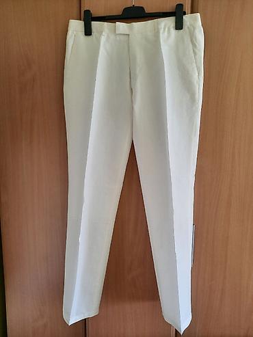 Odela: Hugo Boss musko belo odelo pamuk-svila Musko odelo Hugo Boss — 7