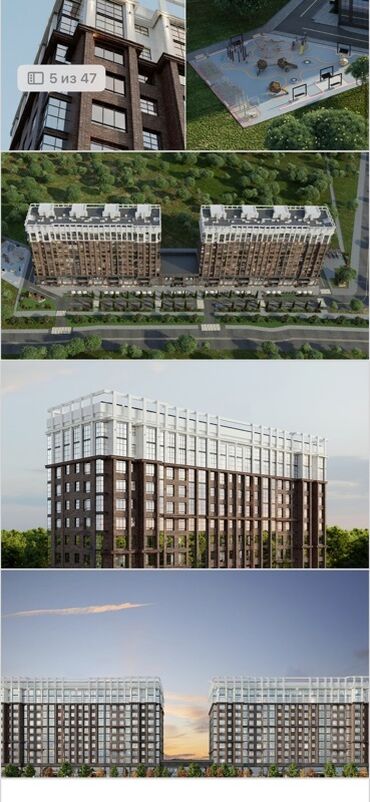 жк нью сити: 2 комнаты, 53 м², Элитка, 9 этаж, ПСО (под самоотделку)