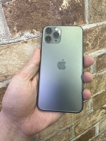 арзан телефон айфон: IPhone 11 Pro, Колдонулган, 256 ГБ, Blue Titanium, Коргоочу айнек, 98 %