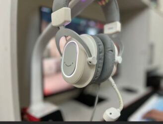 наушник для компьютера: Игровая гарнитура с проводным подключением и виртуальным объемным