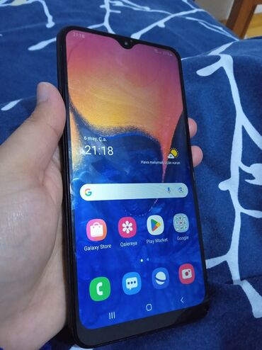 samsung galaxy a10 ucuz: Samsung Galaxy A11, 32 GB, rəng - Qara, Barmaq izi, İki sim kartlı