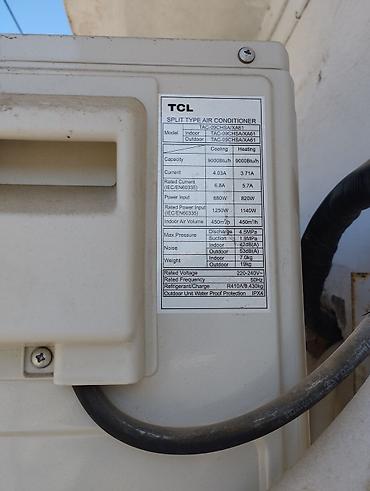 Kondisionerlər: Kondisioner TCL, İşlənmiş, 20-25 kv. m, Split sistem, Kredit yoxdur — 2