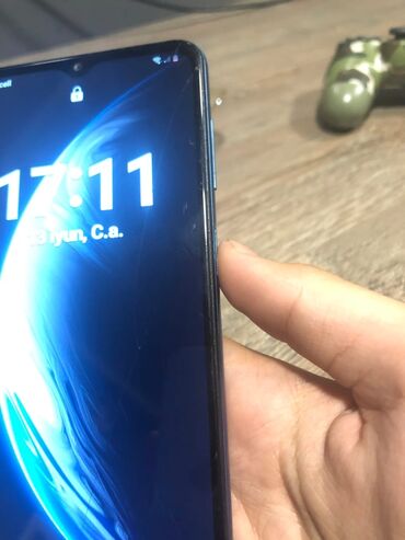 сотовый телефон fly ff244 grey: Samsung Galaxy A12, 64 ГБ, цвет - Голубой, Сенсорный, Отпечаток пальца, Две SIM карты
