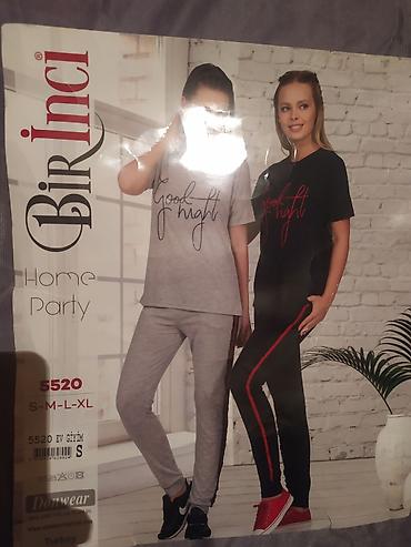 alt geyim: Birinci Home Party qadın ev geyimi dəsti Model: 5520 (EV GİYİM) Bədən — 1