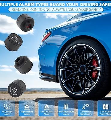 auto kamera: Solarni TPMS – sistem za nadzor pritiska u gumama - Real-time — 6