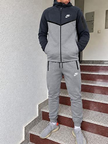 sako crni: Nike muška trenerka NOVO Novo Pamuk double face Veličine s m l xl — 6