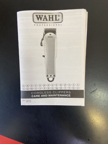 Trimmerlər və saç qırxan maşınlar: Saç qırxan maşın, Wahl — 11