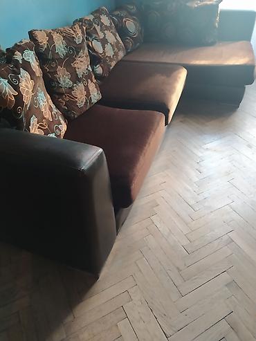 bursa home tekstil: Künc divan Embawood Premium klass dəri divan Konut qış parki 9 yastıq — 5