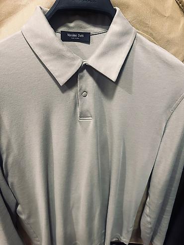 Kişi geyimləri: Polo köynək, Massimo Dutti, M, rəng - Boz — 5