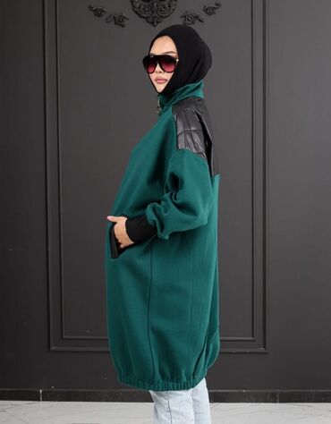 Бомберы: Стильный бомбер😎😎😎 комбинированные с плащевой🔥🔥🔥 🔹ткань:начес про-о — 2