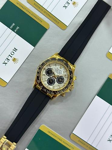 takı: Yeni, Qol saatı, Rolex, rəng - Qızılı — 2