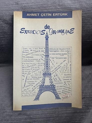 Tədris ədəbiyyatı: Məhsul: “Exercices de Grammaire” – Fransız dili qrammatika məşqlik — 1