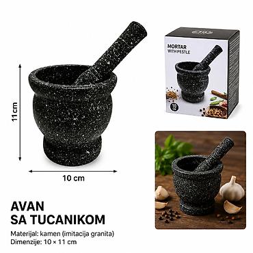 KMT Presa za beli luk 5404979 Avan sa tuca­nikom za ručno