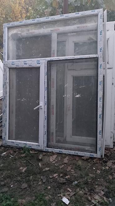 PVC pəncərə dəsti - Material: ağ rəngli PVC profil (üzərində “PAL”