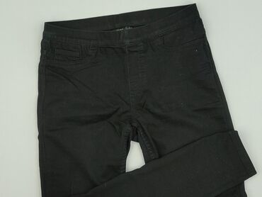 orsay spodnie woskowane czarne: Esmara, Jeans for women, size M