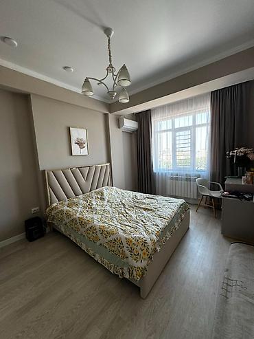 круглый: 3 комнаты, 80 м², сквер Тоголок Молдо Элитка, 9 этаж, Евроремонт — 8
