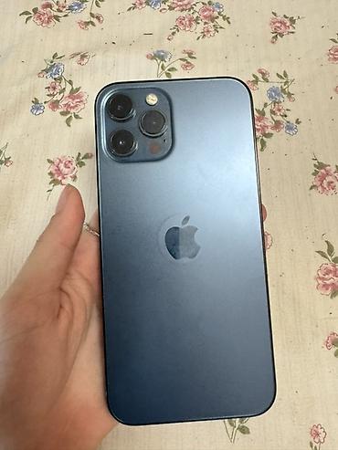 Apple iPhone: IPhone 12 Pro, Б/у, 256 ГБ, Pacific Blue, 79 % — 2