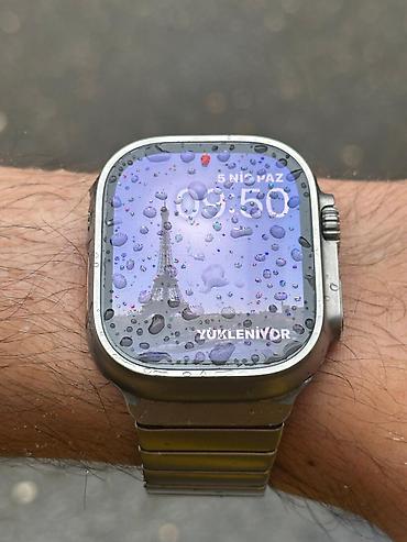 Digər: Apple whatch ultura 2 titanyum yaddaş 64 GB Pil 95 % ideal vəzyətdə — 16