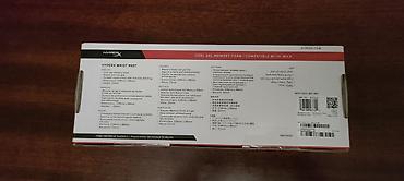 asus tuf dash: HyperX Wrist Rest (Cool Gel Memory Foam, orijinal)bilək dayağı — 3