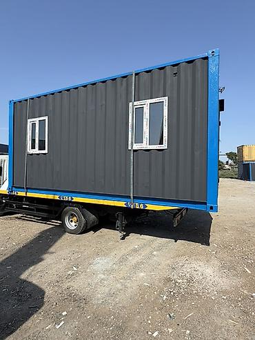 konteynerler: 20 fut konteyner ev/ofis - Ölçü: təxminən 20 fut (6 m uzunluq) — 4