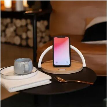 Punjači: *** AKCIJA *** 1349 Coowoo Wireless Charger with LED Light; Bežični — 7