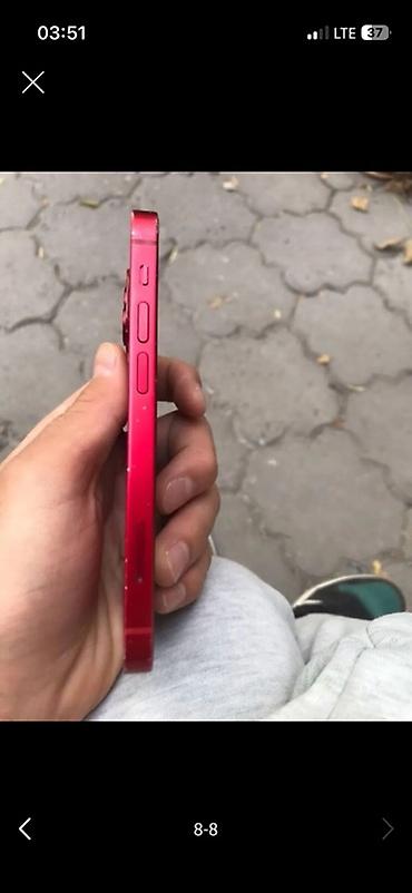 red: IPhone 13 mini, Б/у, 256 ГБ, Красный, Чехол, 80 % — 5