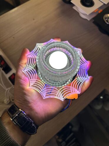 Digər işıqlandırma: 3 rəngli XRUSTAL spotlar: Anbardan birbaşa satış olduğu üçün 10 azn — 9