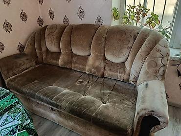 Uğurlu komfort üçün yumşaq oturacaqlı divan–kreslo dəsti - Rəng