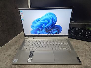 lenovo yoga: Ультрабук, Lenovo, 8 ГБ ОЗУ, Intel Core i5, 14 ", Б/у, Для работы, учебы, память SSD