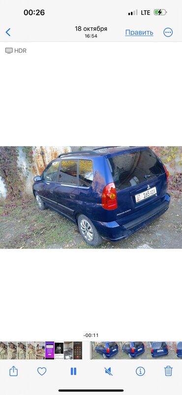 срочно срочно продаю: Mitsubishi Space Star: 2005 г., 1.6 л, Механика, Бензин, Универсал