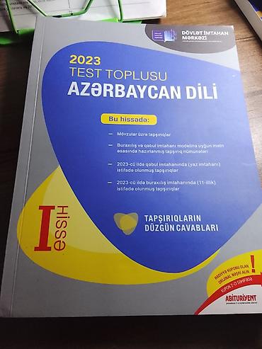 Testlər: Azərbaycan dili Testlər 11-ci sinif, DİM, 1-ci hissə, 2023 il — 1