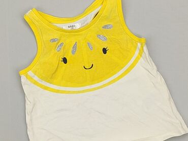 żółte letnie sukienki: T-shirt, 9-12 months, condition - Very good