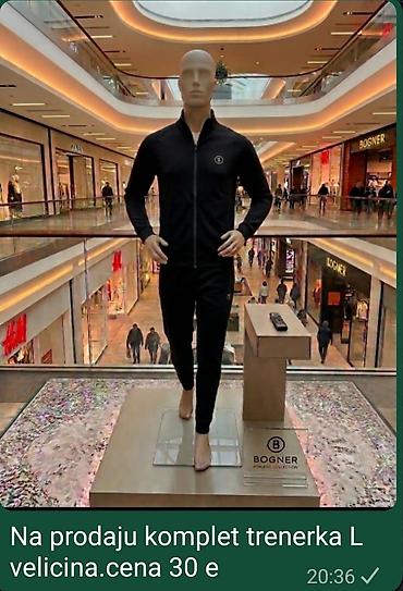 pull and bear duksevi: Komplet trenerka – muški model - Gornji deo: dukserica sa kapuljačom — 8