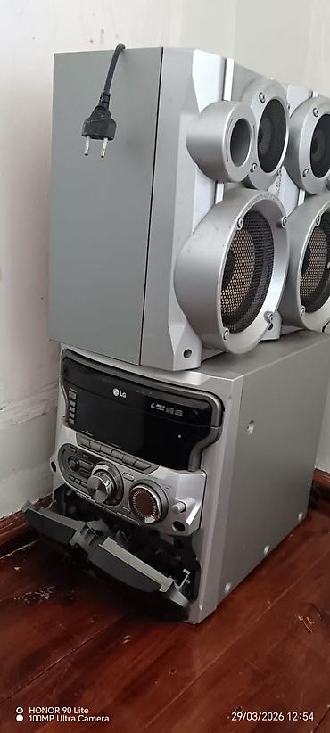 lg tone: LG ev audio sistemi – Xüsusiyyətlər: - Marka/model: LG (ön paneldə — 2