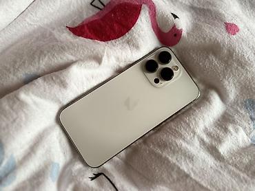 IPhone 13 Pro, Б/у, 128 ГБ, Серебристый, 81 %
