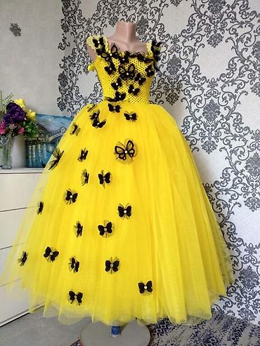 Платья: Детское платье, цвет - Белый, Новый — 5