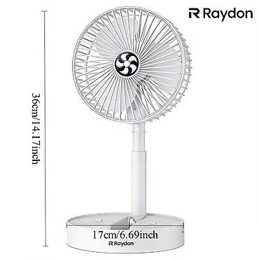 Ventilyatorlar: Raydon portativ masaüstü/stolüstü ventilyator - Brend: Raydon - Rəng — 1