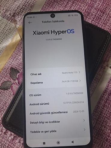 жесткий диск новый: Redmi Note 11S, 128 ГБ, цвет - Серый, Две SIM карты — 3