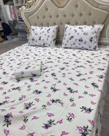 Комплекты постельного белья: Комплект постельного белья с уникальным дизайном, включающий простыню at lalafo.kg — 86 Комплекты постельного белья: Комплект постельного белья с уникальным дизайном, включающий простыню — 86