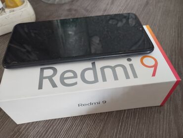 pixel чехол: Redmi, Redmi 9, Б/у, 64 ГБ, цвет - Черный, 2 SIM