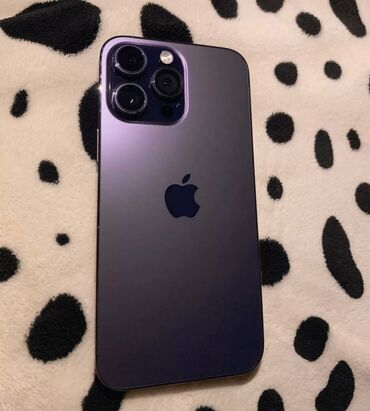 aple 14: IPhone 14 Pro Max, 256 GB, Deep Purple, Face ID