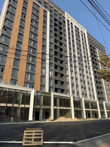 купить квартиру в строящемся доме в бишкеке: 2 комнаты, 88 м², Элитка, 14 этаж, ПСО (под самоотделку)